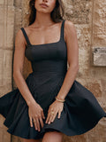 Women Dresse Sexy Backless Skirt Short Dress
