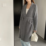 Women Cardigan Sweater Autumn Sweater Cardigan Long Sleeve Coat W2379