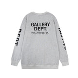 Gallery Dept Sweatshirts Unisex Loose Casual Crew Neck Sweater