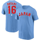 MLB T-Shirts MLB Otani Shohei Jersey T-Shirt Sports T-Shirt Short Sleeve