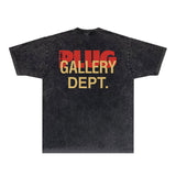 Gallery Dept T Shirts Tee Shirt Washed and Worn Short Sleeve T-shirt Blouse