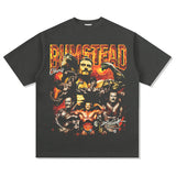 Men's Vintage Boxer T-Shirt Vintage Chris Bumstead Printed Short Sleeve Cotton Men's T-Shirt