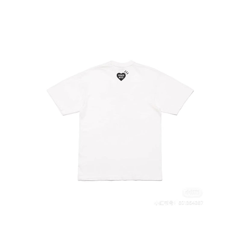 Men T-shirts Human Tiger Head Short Sleeve T-Shirt Crew Neck Loose