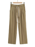Women Sweatpants Loose Autumn Leisure Wide Leg Pants Straight Sports Pants