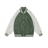 Unisex Hoodie Autumn Embroidery Baseball Jacket
