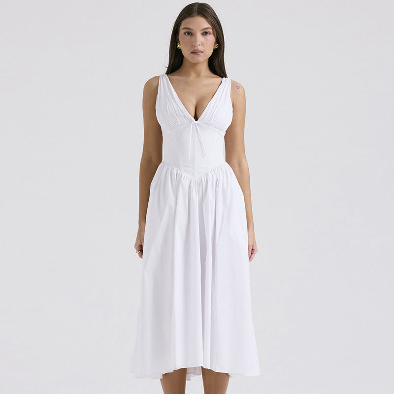 Women Dresses Sexy Loose Sling Dress