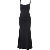 Women Dresses Suspenders Dress Sheath Dress