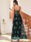 Women's Evening Gown Sexy Retro Sequins Dress Evening Dress