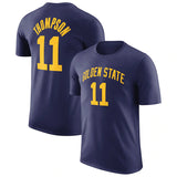 NBA T-Shirts NBAT Shirt Warriors Curry Thomson Green Basketball Jacket Short Sleeve