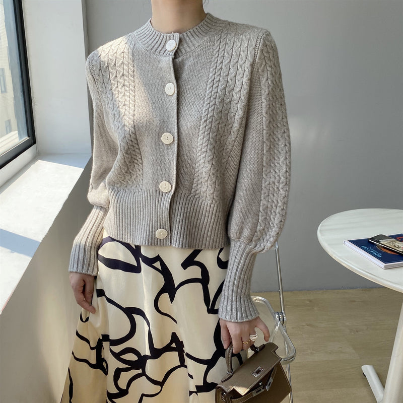 Women Cardigan Sweater Knitted Cardigan Autumn Sexy Retro Autumn 8t8089