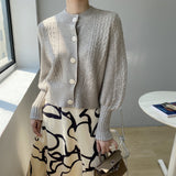 Women Cardigan Sweater Knitted Cardigan Autumn Sexy Retro Autumn 8t8089