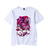 2024New Anime Akaza Printing T Shirt Men Women T-Shirt Haraj