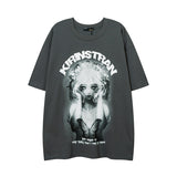 Men T Shirt Summer Printed Couple Short Sleeve T-shirt