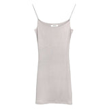Women Dresses U-Collar Hip Skirt Dress