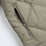 Unisex Winter Cotton Coat Stand-up Collar Cotton-Padded Clothes Vintage Zipper Pocket Warm-Keeping Cotton Clothing