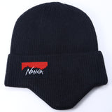Stussy Hat Winter Knitted Hat Men's and Women's Warm Ear Protector Outdoor Wool Hat