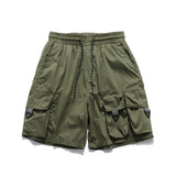 Men Shorts Summer Multi-Pocket Functional Workwear Shorts
