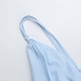 Women Dresses Summer Hip Skirt Sexy Backless Holiday Dress