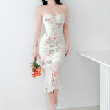 Women Dresses Suspenders Dress Summer Sexy Long Dress