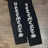 Vetements Sweater Autumn Reflective Letters Loose Long Sleeve Sweatershirt