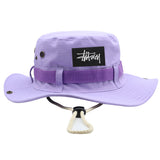 Stussy Hat Men's and Women's Summer Breathable Sun Hat Outdoor