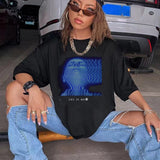 Women T-shirt Summer Loose Women's Short-Sleeved T-shirt