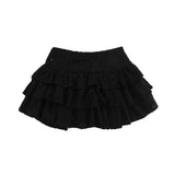 Women Skirt Lace Sequin Pettiskirt
