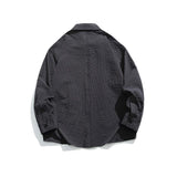 Unisex Jacket Autumn Plaid Loose Shirt