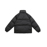 Unisex Winter Cotton Coat Stand-up Collar down Jacket