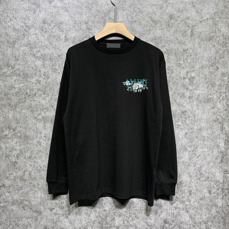 Amiri Long Sleeve Shirt Long Sleeve Long-Sleeved T-shirt Blouse