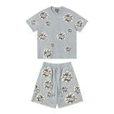 Denim Tears Shirt/Shorts (purchased Separately) Foam Print Short Sleeve T-Shirt