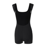 Women Jumpsuit Summer Sexy Backless Spaghetti Straps Jumpsuit (Hawthaw0412)