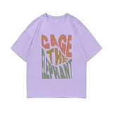 Limited Cage The Elephant Pritn Tshirt Short Sleeve Men