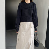 Women Knitted Two-Piece Set Vest Two-Piece Set Short Knitted Shawl Suit Jt8631