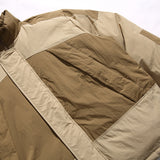 Unisex Winter Cotton Coat Stand-up Collar Cotton-Padded Clothes Vintage Loose and Warm Cotton Jacket