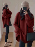 Women Knitwear Autumn and Winter round Neck Sweaters Top