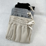 Women Sweatpants Casual Elastic Waist Sports Casual Sweatpants