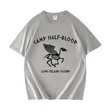 Camp Half Blood Long Island Sound Skull Percy Jackson T Shirt