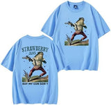 Strawberry Jams But My Guns Don't T-Shirt Strawberry
