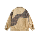Unisex Jacket Vintage Denim Jacket Loose Jacket