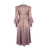 Women Dress Autumn and Winter Dress Long Skirt