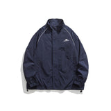 Unisex Jacket Vintage Stand Collar Sports Jacket Spring and Autumn Coat