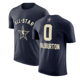 NBA T-Shirts NBA All-Star Basketball Short Sleeve Outdoor Leisure Sports T-Shirt