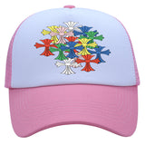 Chrome Heart Hat Spring/Summer Print Fashion Color Matching Breathable Sunshade Retro Baseball Cap