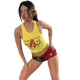 Women Tops Summer Slim Fit Midriff-Baring Vest