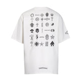 CHH Chrome Heart T Shirts T-shirt logo print cotton round neck short sleeve