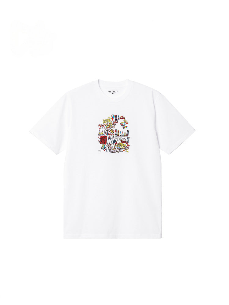 Men's Spring/Summer Comic Retro Pyrotechnic Advertising