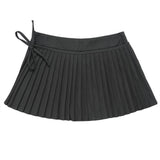 Women Shorts Pleated Skirt Shorts Summer A- line Skirt Skirt