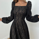 Women Dress Spring Retro Dress