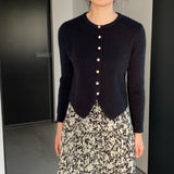 Women Cardigan Sweater Spring Sweater Cardigan Long Sleeve Button Sweater Q720